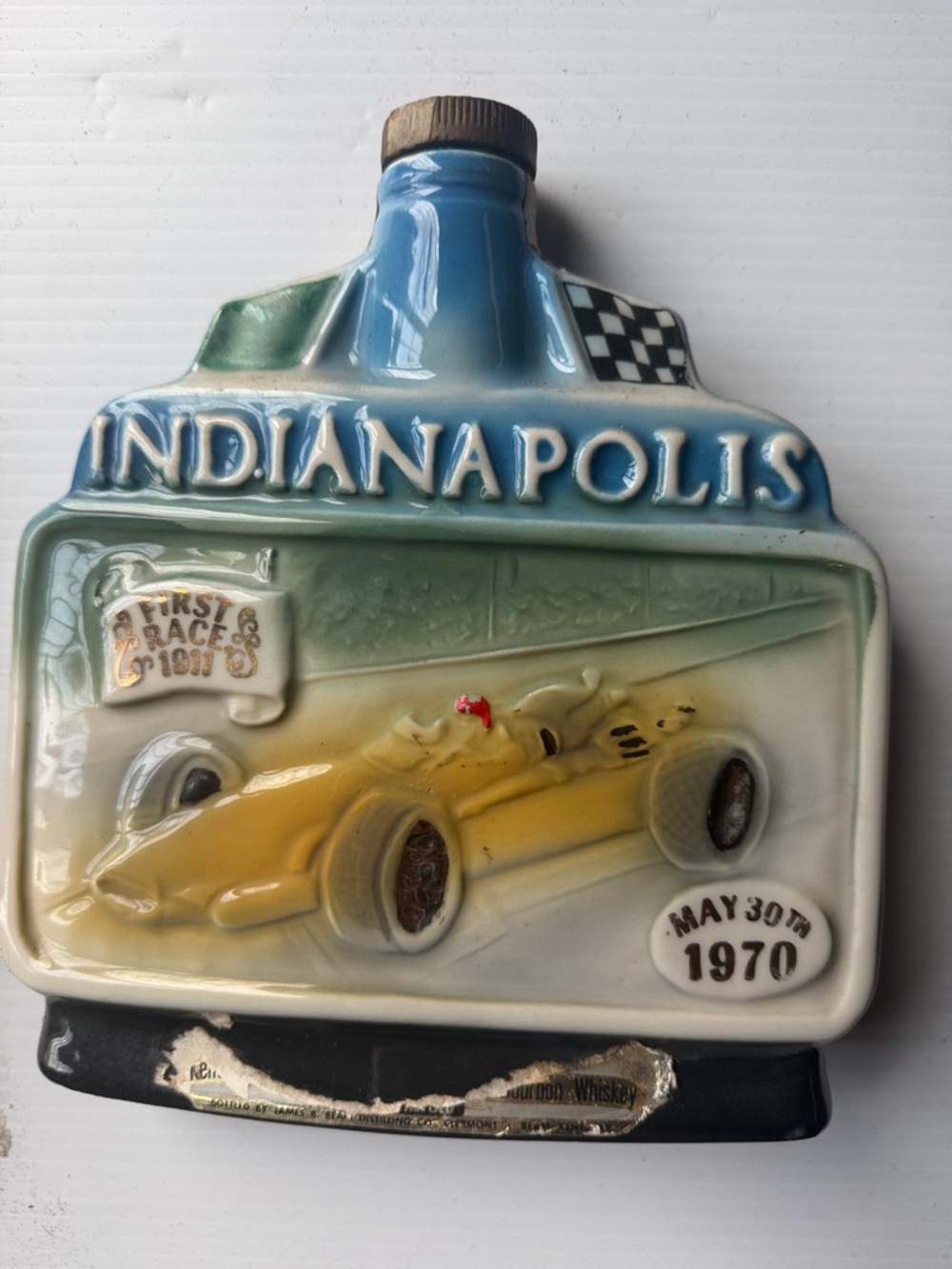 Jim Beam Indianapolis 500 1970 Original
Distillery Decanter